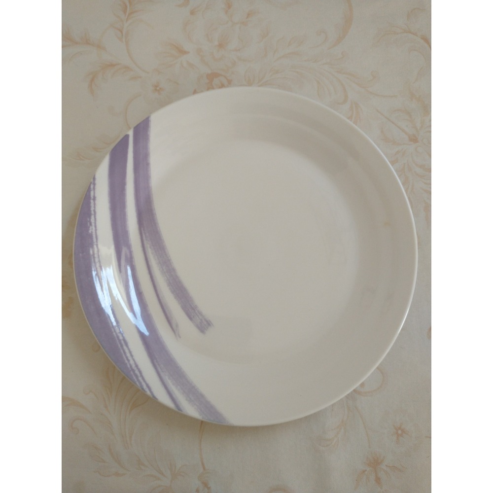 Royal Doulton 1815‎ Bold Brushstroke Porcelain Lilac Dinner Plate 11 Inch NEW